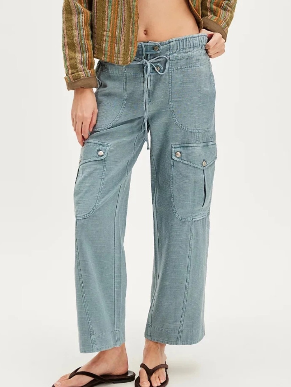 NEW/TAGS**FREE PEOPLE PARK AVE CARGO PANTS*XS*MSRP $148